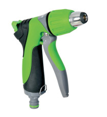 Pistola a spruzzo regolabile - alluminio - Verdemax