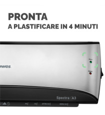 Plastificatrice Spectra - A3 - a caldo - Fellowes Plastificatrice Spectra - A3 - a caldo - Fellowes