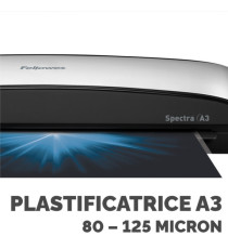 Plastificatrice Spectra - A3 - a caldo - Fellowes Plastificatrice Spectra - A3 - a caldo - Fellowes