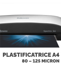 Plastificatrice Spectra - A4 - a caldo - Fellowes Plastificatrice Spectra - A4 - a caldo - Fellowes
