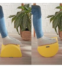 Poggiapiedi Ergo Cosy - giallo - Leitz Poggiapiedi Ergo Cosy - giallo - Leitz