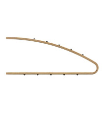 Poggiapiedi ergonomico ERGOFEET- legno - Alba Poggiapiedi ergonomico ERGOFEET- legno - Alba