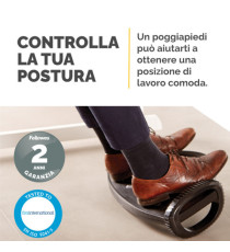 Poggiapiedi Smart Rocker - Fellowes Poggiapiedi Smart Rocker - Fellowes