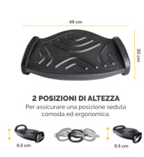 Poggiapiedi Smart Rocker - Fellowes Poggiapiedi Smart Rocker - Fellowes
