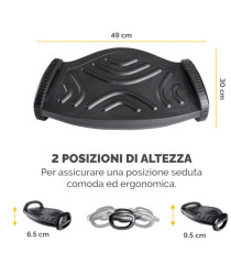 Poggiapiedi Smart Rocker - Fellowes Poggiapiedi Smart Rocker - Fellowes