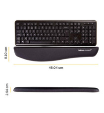 Poggiapolsi da tastiera in FoamFusion Microban PlusTouch - nero - Fellowes Poggiapolsi da tastiera in FoamFusion Microban PlusTouch - nero - Fellowes