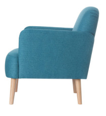 Poltrona Brooks - blu - Paperflow Poltrona Brooks - blu - Paperflow