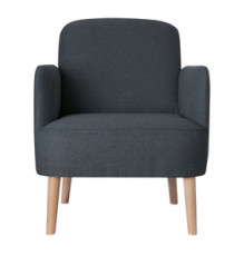 Poltrona Brooks - grigio antracite - Paperflow Poltrona Brooks - grigio antracite - Paperflow