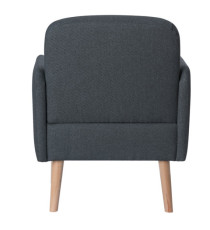 Poltrona Brooks - grigio antracite - Paperflow Poltrona Brooks - grigio antracite - Paperflow