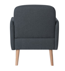 Poltrona Brooks - grigio antracite - Paperflow Poltrona Brooks - grigio antracite - Paperflow