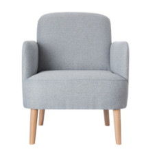 Poltrona Brooks - grigio chiaro - Paperflow Poltrona Brooks - grigio chiaro - Paperflow