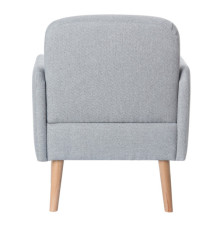 Poltrona Brooks - grigio chiaro - Paperflow Poltrona Brooks - grigio chiaro - Paperflow