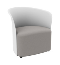 Poltrona Crown - bianco - Paperflow Poltrona Crown - bianco - Paperflow