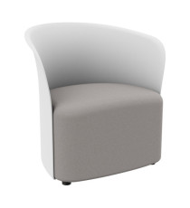 Poltrona Crown - bianco - Paperflow Poltrona Crown - bianco - Paperflow