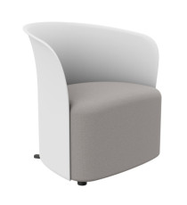 Poltrona Crown - bianco - Paperflow Poltrona Crown - bianco - Paperflow