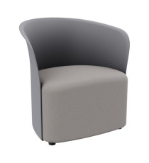 Poltrona Crown - grigio - Paperflow Poltrona Crown - grigio - Paperflow