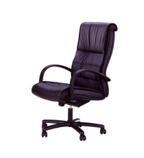 Poltrona direzionale Gemini GMPY - pelle - con braccioli inclusi - nero - Unisit Poltrona direzionale Gemini GMPY - pelle - con braccioli inclusi - nero - Unisit