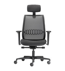 Poltrona operativa Aida - Nero - Unisit Poltrona operativa Aida - Nero - Unisit