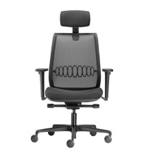 Poltrona operativa Aida - Nero - Unisit Poltrona operativa Aida - Nero - Unisit