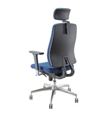 Poltrona semidirezionale Absolute ASAPG - con braccioli regolabili e poggiatesta- blu - Unisit Poltrona semidirezionale Absolute ASAPG - con braccioli regolabili e poggiatesta- blu - Unisit