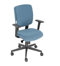 Poltrona semidirezionale Atlantia AABN - con braccioli regolabili - jeans - Unisit Poltrona semidirezionale Atlantia AABN - con braccioli regolabili - jeans - Unisit
