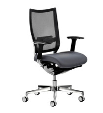 Poltrona semidirezionale Elite concept COT - con braccioli regolabili - nero - Unisit Poltrona semidirezionale Elite concept COT - con braccioli regolabili - nero - Unisit