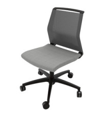Poltrona semidirezionale Light LLE - senza braccioli - grigio chiaro - Unisit Poltrona semidirezionale Light LLE - senza braccioli - grigio chiaro - Unisit