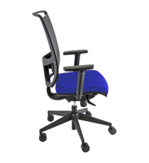 Poltrona semidirezionale Zoe ZOEA - con braccioli regolabili - blu/nero - Unisit Poltrona semidirezionale Zoe ZOEA - con braccioli regolabili - blu/nero - Unisit