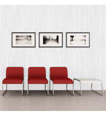 Poltroncina attesa Carosello CA1 - senza braccioli - rosso - Unisit Poltroncina attesa Carosello CA1 - senza braccioli - rosso - Unisit