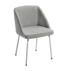 Poltroncina attesa Norma NO4CV - grigio chiaro - Unisit Poltroncina attesa Norma NO4CV - grigio chiaro - Unisit