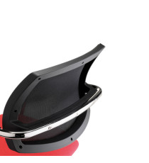 Poltroncina visitatore Lithium LTLT - con braccioli inclusi - arancione - Unisit Poltroncina visitatore Lithium LTLT - con braccioli inclusi - arancione - Unisit