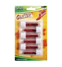 Porporina glitter - 2gr - rosso - Lebez - conf. 6 tubi Porporina glitter - 2gr - rosso - Lebez - conf. 6 tubi