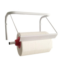 Porta bobina asciugatutto da muro - metallo - bianco - PerfettoFactory Porta bobina asciugatutto da muro - metallo - bianco - PerfettoFactory