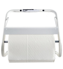 Porta bobina asciugatutto da muro - metallo - bianco - PerfettoFactory Porta bobina asciugatutto da muro - metallo - bianco - PerfettoFactory