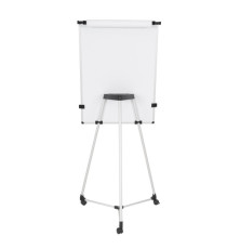 Portablocco magnetico Earth Kyoto - 70 x 100 cm - con base mobile, kit rotolo e bracci estensibili - Bi-Office