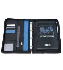 Portablocco Porter - con manici - tessuto - nero - A4 - City Time Portablocco Porter - con manici - tessuto - nero - A4 - City Time