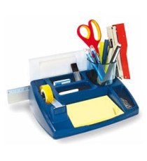 Portacancelleria Oliver - 25x21x10 cm - blu - Arda Portacancelleria Oliver - 25x21x10 cm - blu - Arda
