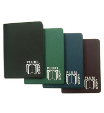 Portacard a libro - 14 scomparti - in PVC gommato 880 - Alplast - conf. 24 pezzi