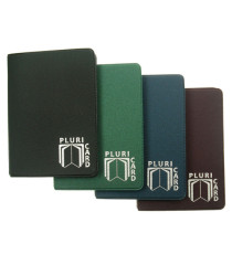 Portacard a libro - 14 scomparti - in PVC gommato 880 - Alplast - conf. 24 pezzi