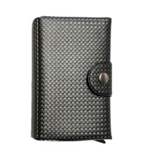 Portacard Wally Carbon - 6x9,5cm - grigio - Alplast Portacard Wally Carbon - 6x9,5cm - grigio - Alplast