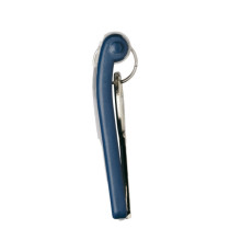 Portachiavi Key Clip - blu - Durable - conf. 6 pezzi