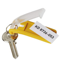 Portachiavi Key Clip - colori assortiti - Durable - conf. 6 pezzi