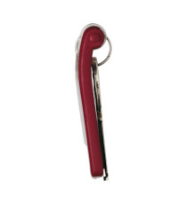 Portachiavi Key Clip - rosso - Durable - conf. 6 pezzi
