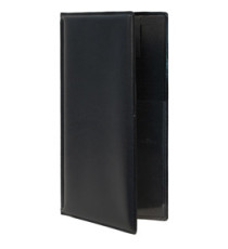 Portaconto Basic - 23,7 x 12,5 cm - PVC - nero - 4+2 buste fisse incluse - Securit Portaconto Basic - 23,7 x 12,5 cm - PVC - nero - 4+2 buste fisse incluse - Securit