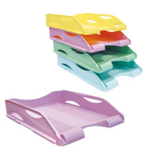 Portacorrispondenza Keep Colour Pastel - infrangibile - 23 x 32 cm - lilla - Arda