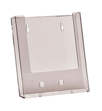 Portadepliant da parete - tasca A5 - trasparente - Studio T Portadepliant da parete - tasca A5 - trasparente - Studio T