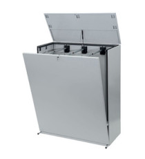 Portadisegni verticale - con serratura - 115 x 53 x 139,5 cm - metallo - grigio chiaro - Tecnotelai Portadisegni verticale - con serratura - 115 x 53 x 139,5 cm - metallo - grigio chiaro - Tecnotelai