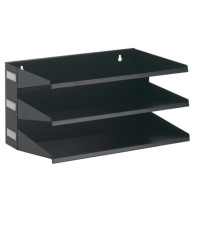 Portadocumenti Sorter Rack - 36 x 20,5 x 25 cm - 3 scomparti - nero - Durable Portadocumenti Sorter Rack - 36 x 20,5 x 25 cm - 3 scomparti - nero - Durable
