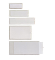 Portaetichette adesivo Iesti A1 - 24 x 63 mm - trasparente - Sei Rota - conf. 10 pezzi Portaetichette adesivo Iesti A1 - 24 x 63 mm - trasparente - Sei Rota - conf. 10 pezzi