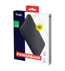 Powerbank Primo - ultrasottile - da 10.000 mAh - nero - Trust Powerbank Primo - ultrasottile - da 10.000 mAh - nero - Trust